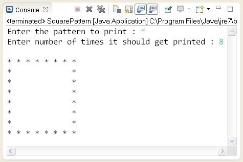 Write a program pattern